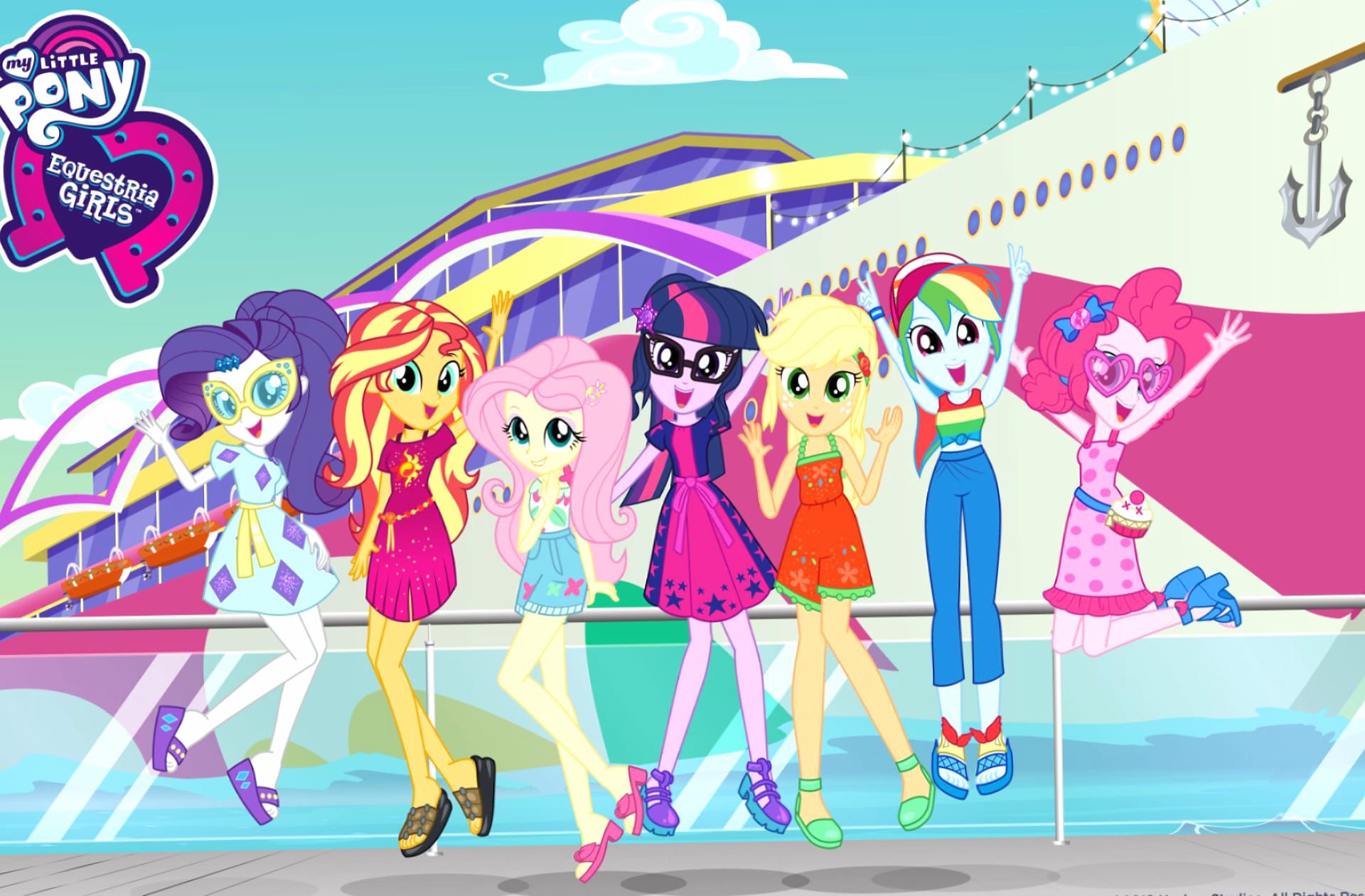 My Little Pony Equestria Girls Spring Breakdown at 1152 x 864 size wallpapers HD quality