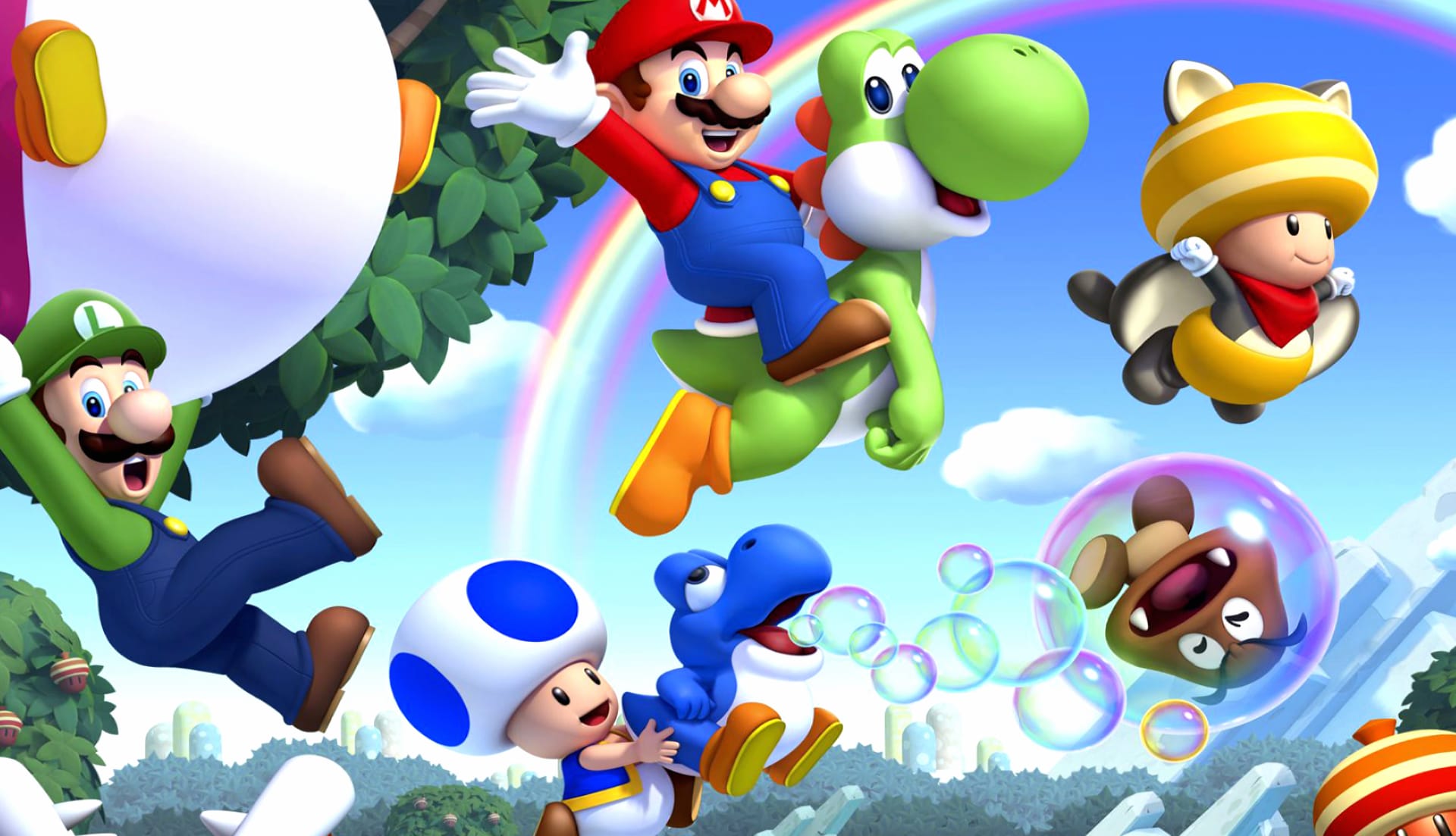 New Super Mario Bros. U at 750 x 1334 iPhone 6 size wallpapers HD quality