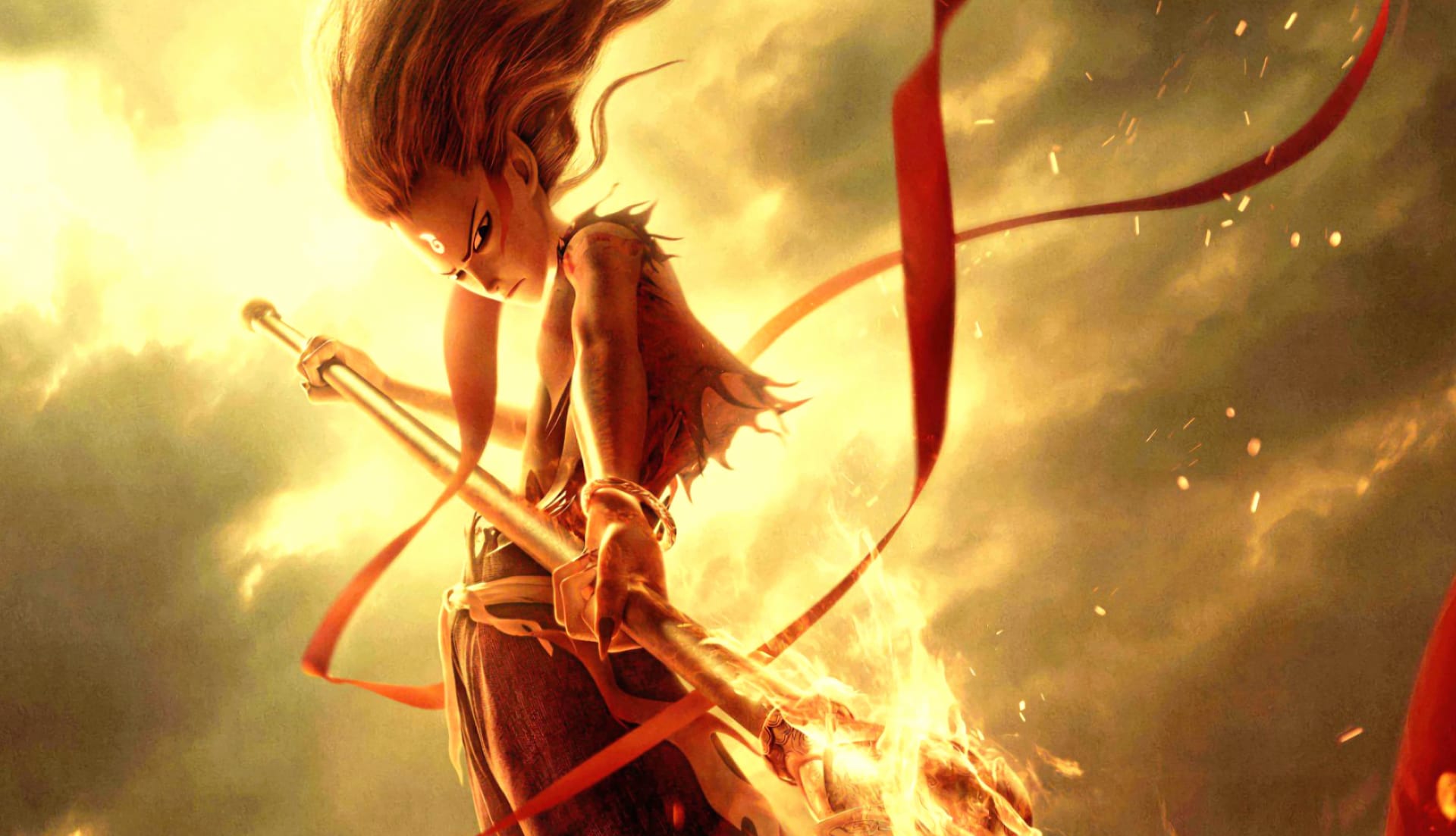 Nezha at 320 x 480 iPhone size wallpapers HD quality