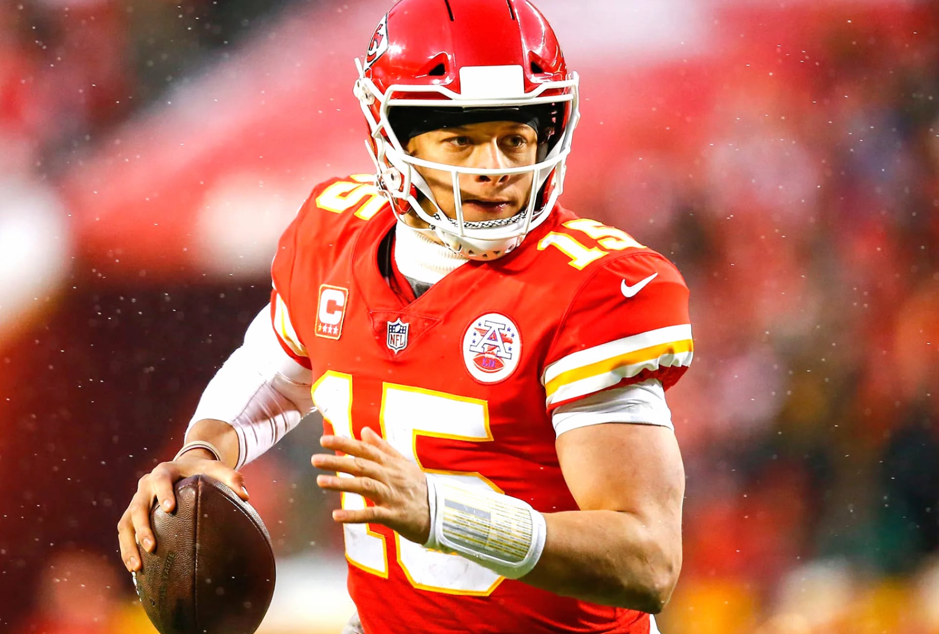 Patrick Mahomes at 750 x 1334 iPhone 6 size wallpapers HD quality