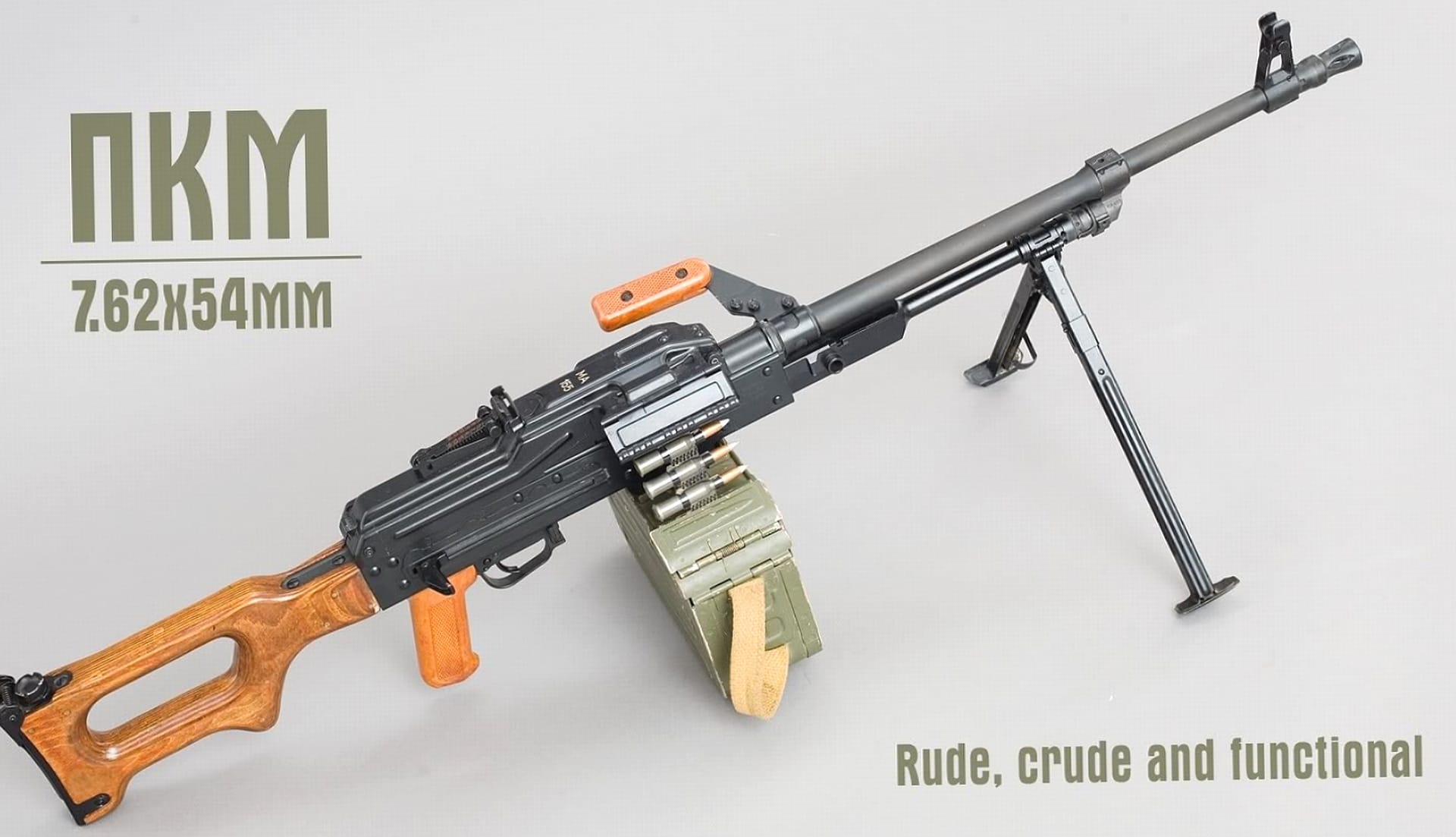 Pkm Machine Gun at 320 x 480 iPhone size wallpapers HD quality