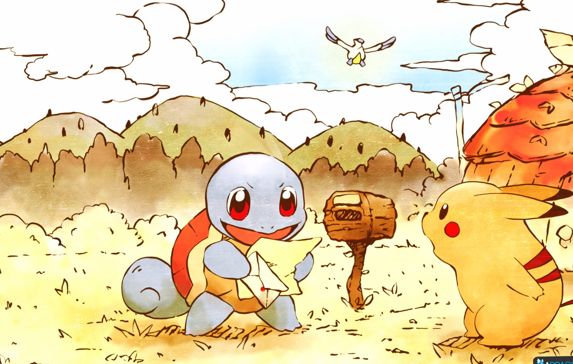 Pokemon Mystery Dungeon Red Rescue Team wallpapers HD quality