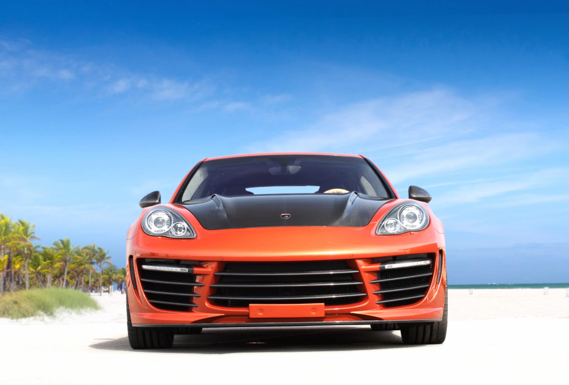 Porsche Panamera Stingray GTR at 640 x 960 iPhone 4 size wallpapers HD quality
