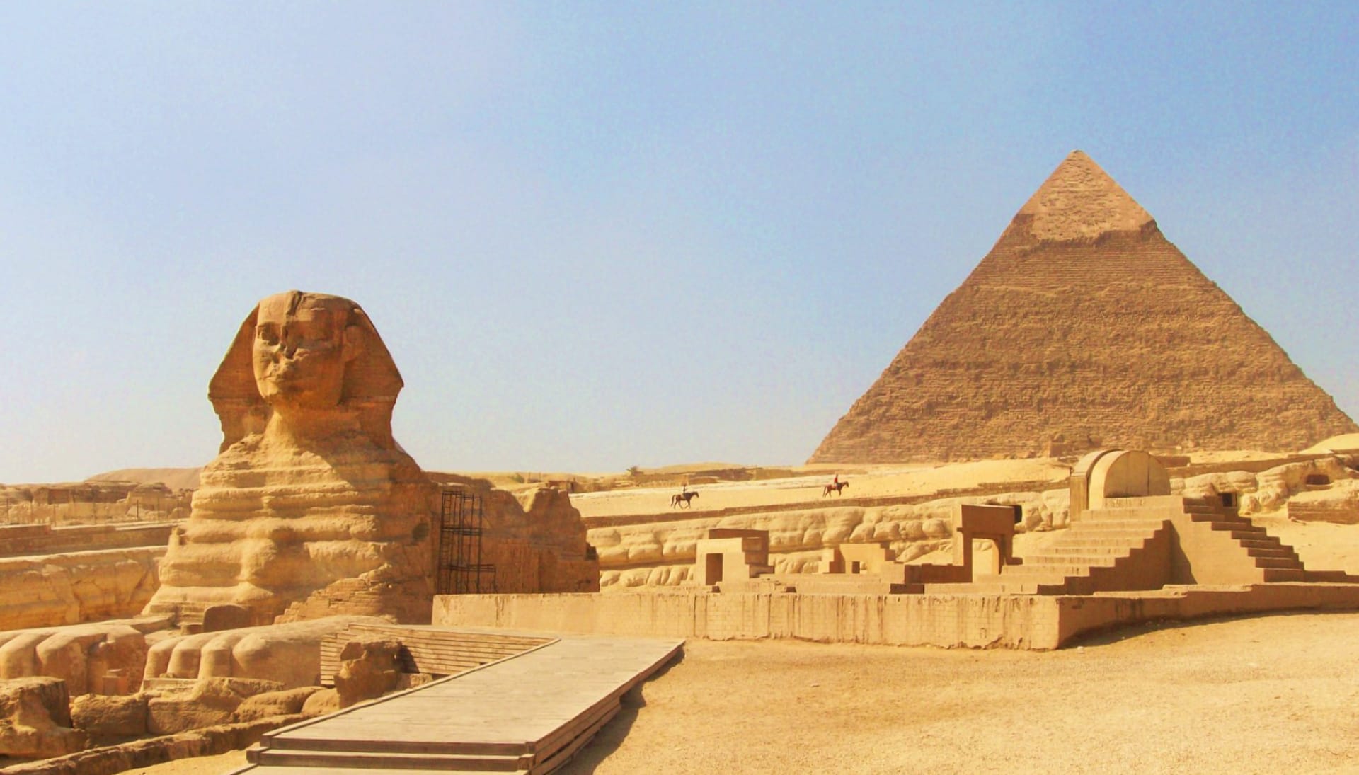 Pyramid Of Khafre at 1334 x 750 iPhone 7 size wallpapers HD quality