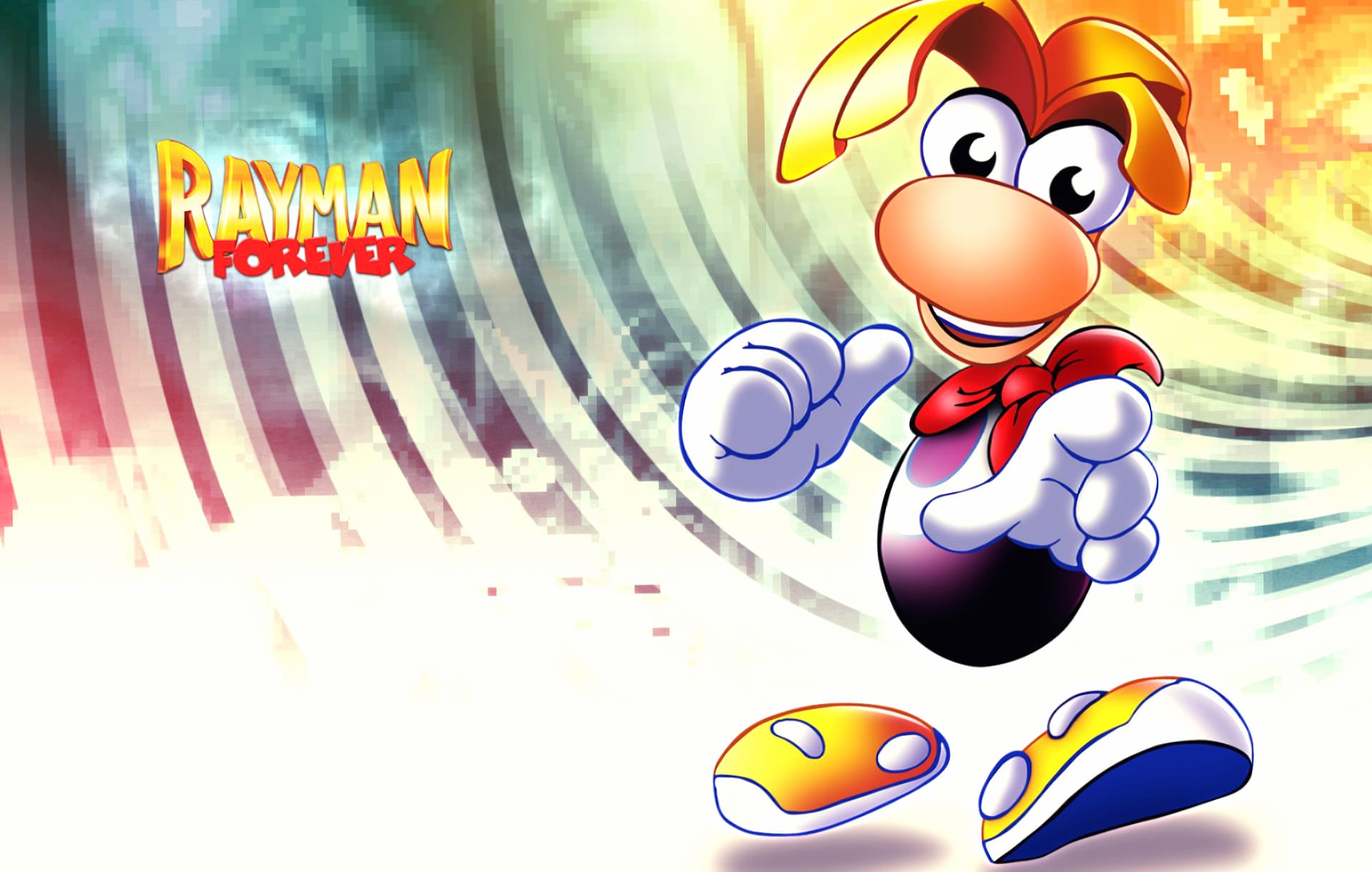 Rayman Forever at 1600 x 1200 size wallpapers HD quality
