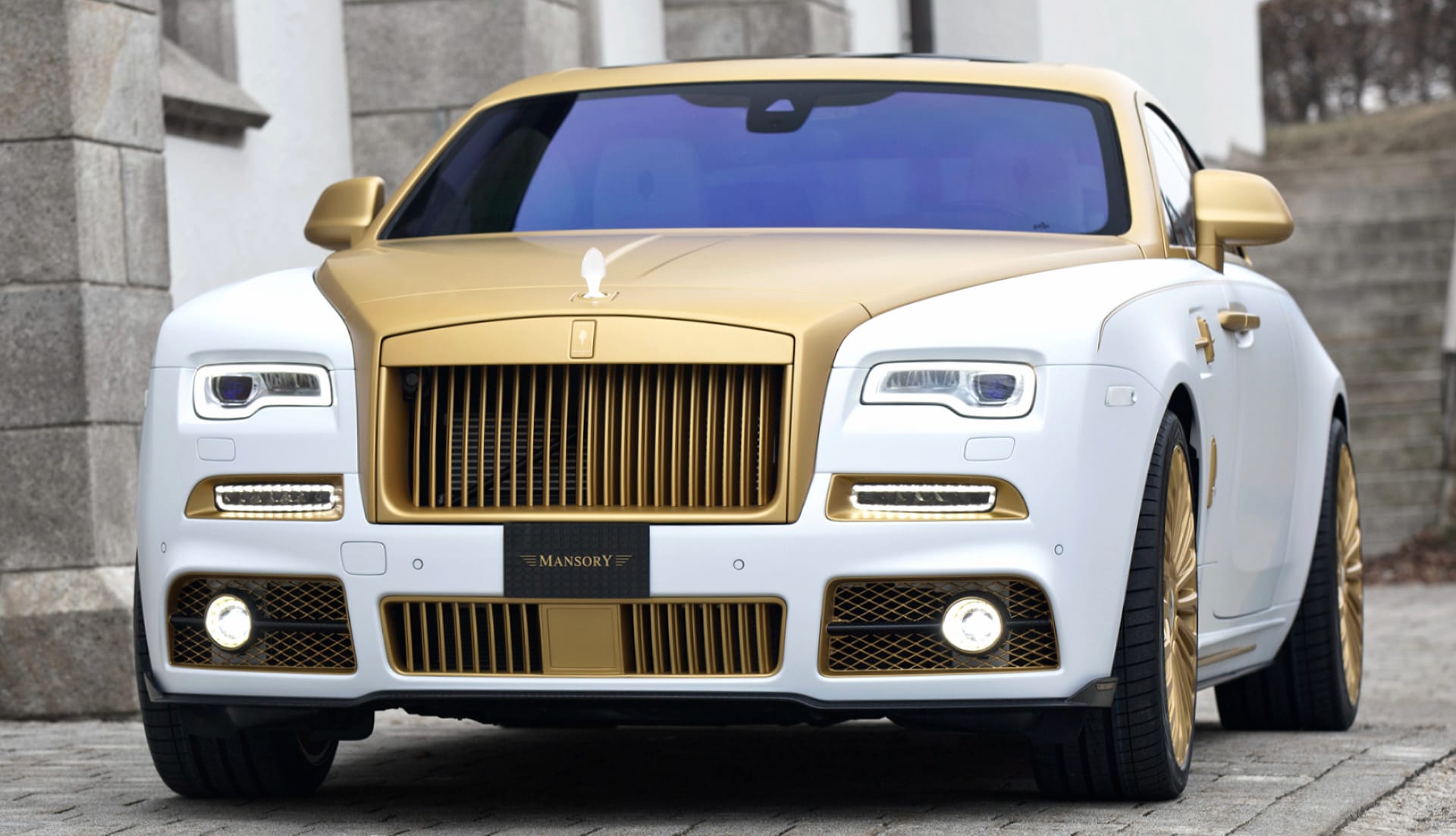 Rolls-Royce Wraith Palm Edition 999 by Mansory at 640 x 1136 iPhone 5 size wallpapers HD quality