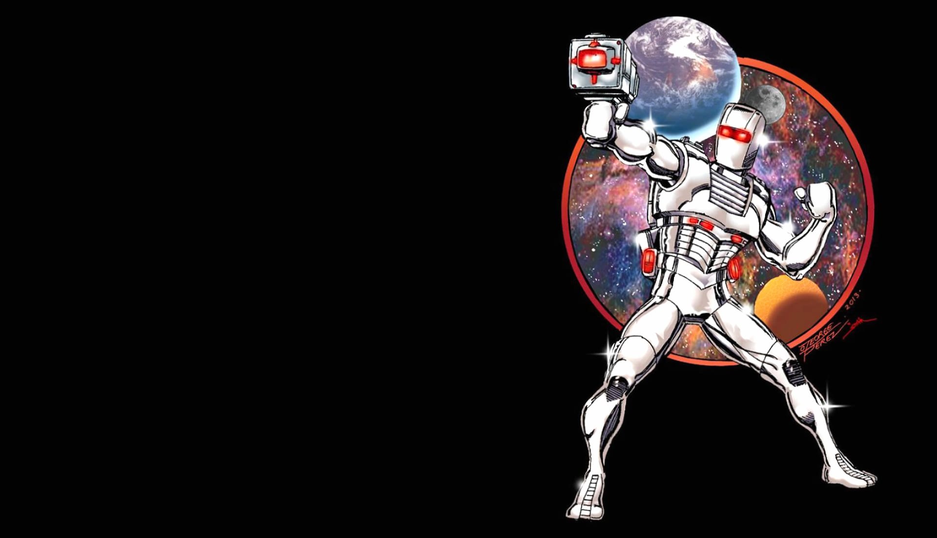 Rom Space Knight at 640 x 960 iPhone 4 size wallpapers HD quality
