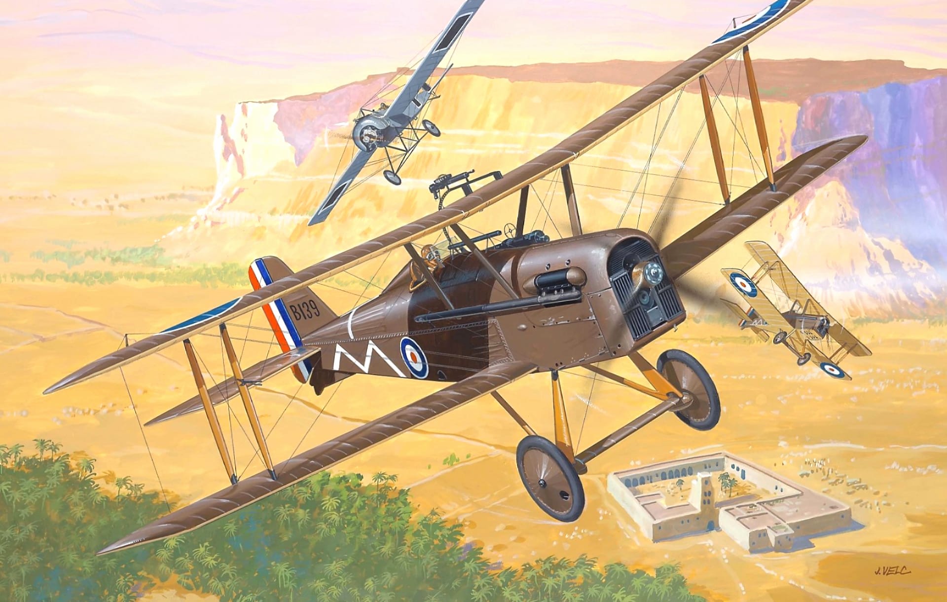 Royal Aircraft Factory S.E.5 wallpapers HD quality