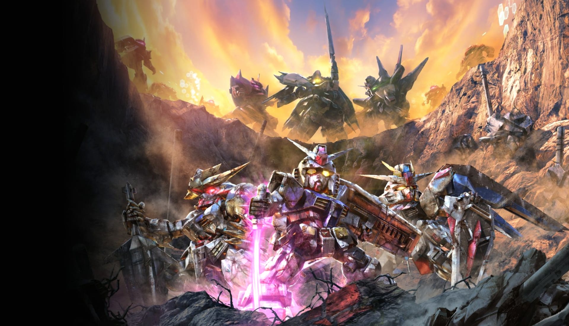SD Gundam Battle Alliance at 1024 x 1024 iPad size wallpapers HD quality