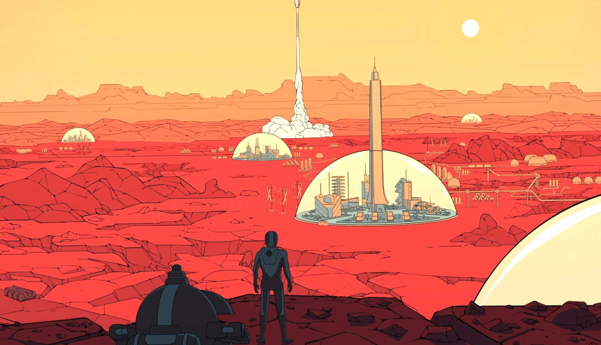 Surviving Mars at 1024 x 1024 iPad size wallpapers HD quality