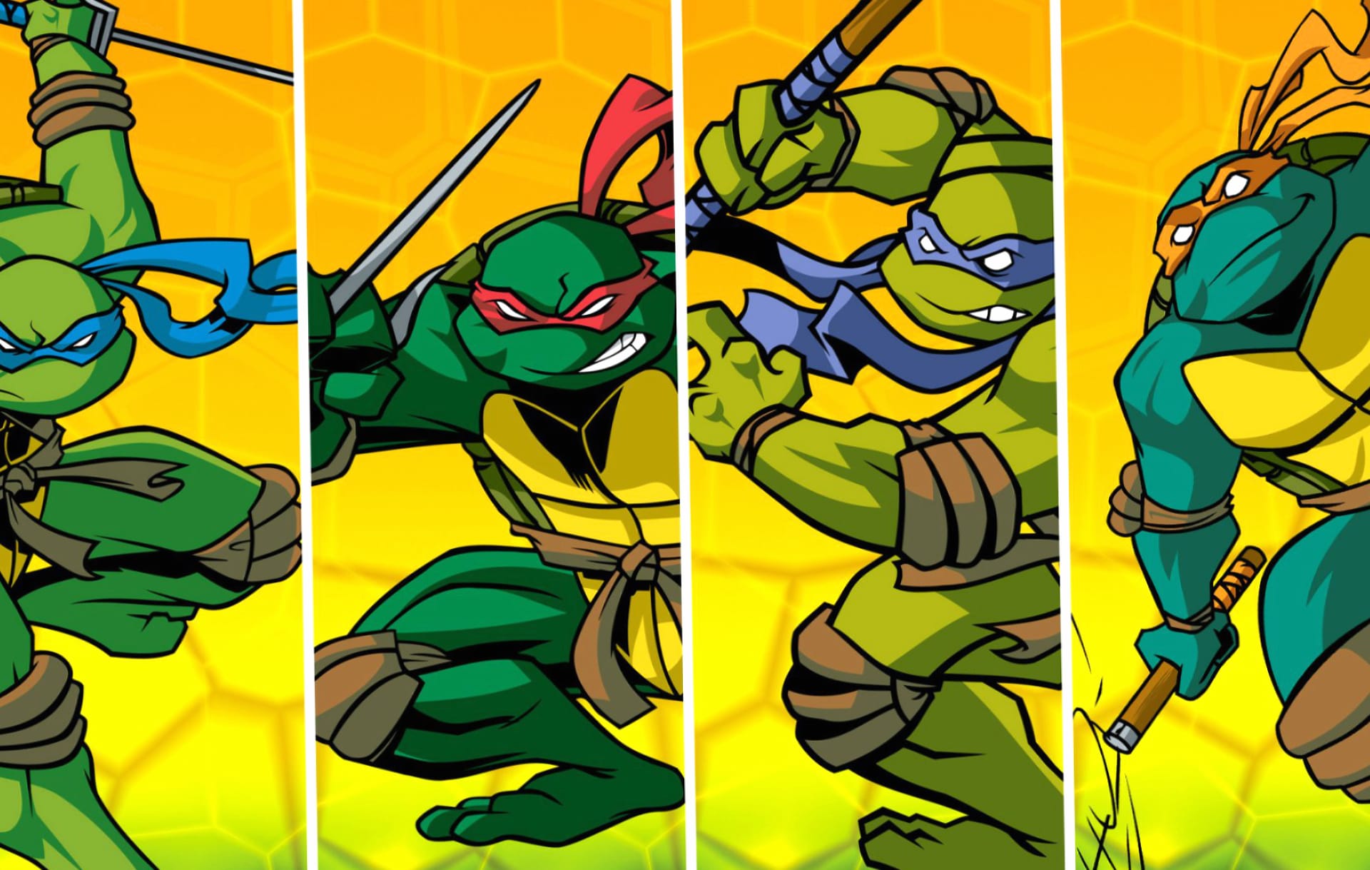 Teenage Mutant Ninja Turtles (2003) at 1024 x 1024 iPad size wallpapers HD quality