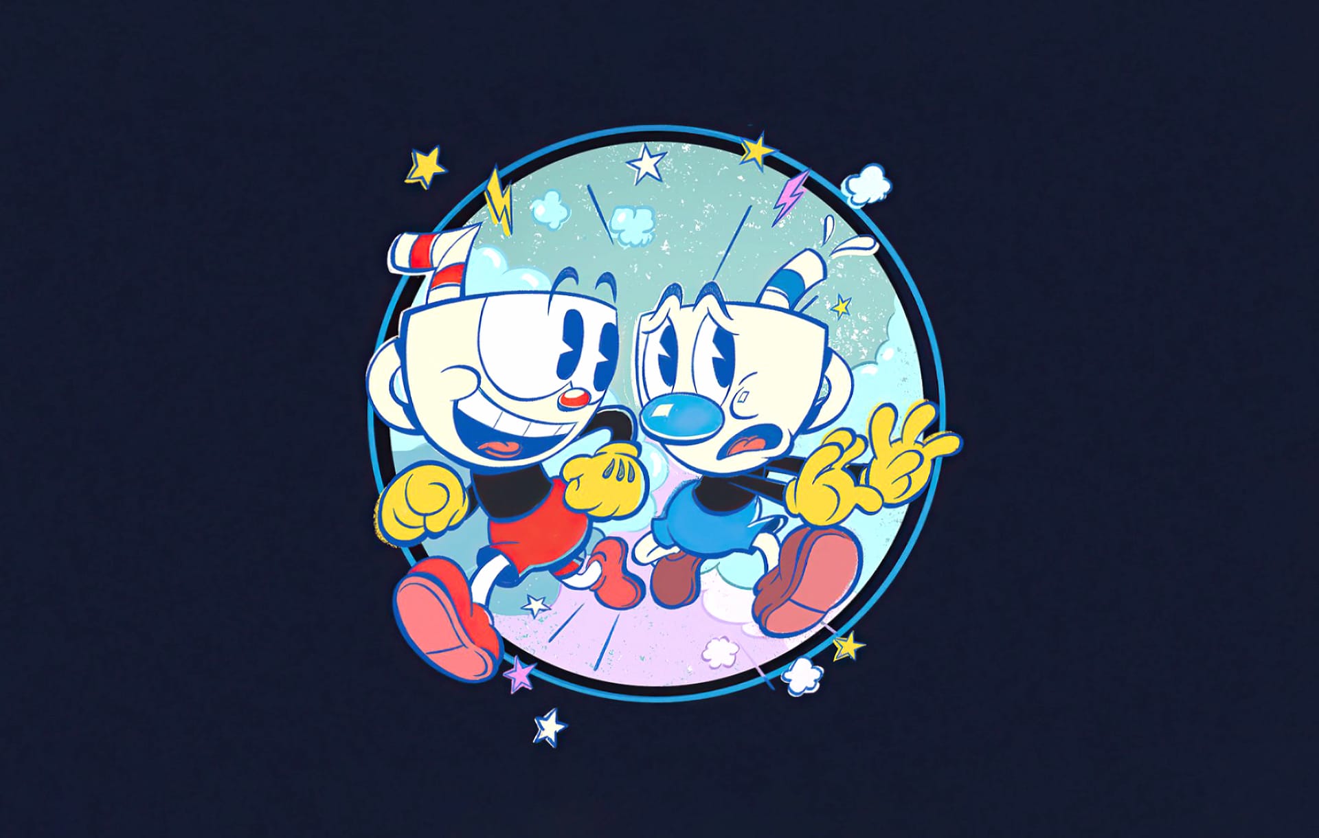 The Cuphead Show at 750 x 1334 iPhone 6 size wallpapers HD quality