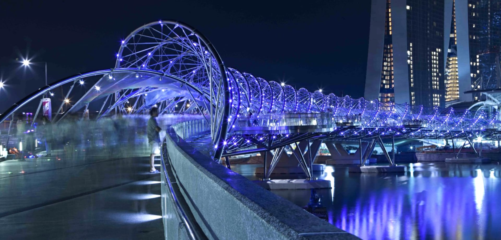 The Helix Bridge at 1280 x 960 size wallpapers HD quality