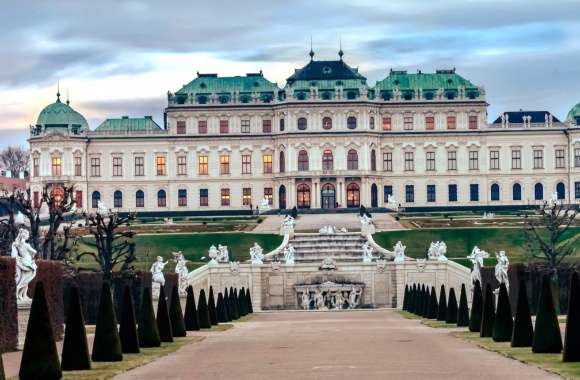 Belvedere Palace wallpapers hd quality