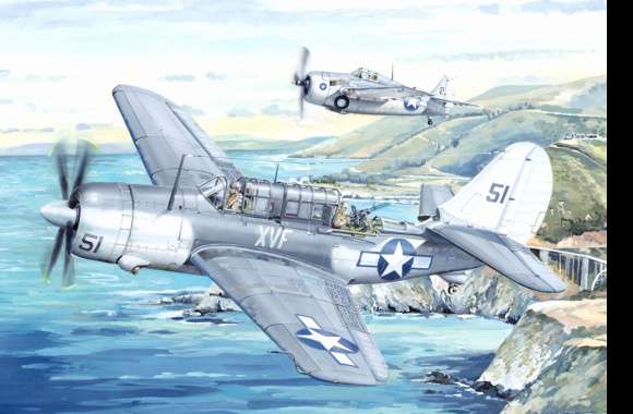 Curtiss SB2C Helldiver wallpapers hd quality
