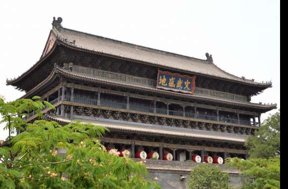Drum Tower Of Xian