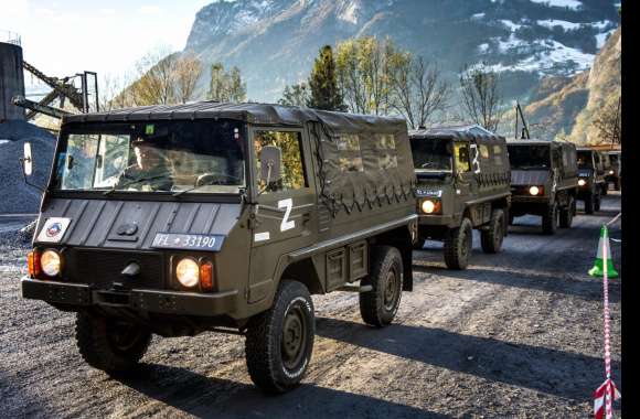 Pinzgauer High-Mobility All-Terrain Vehicle