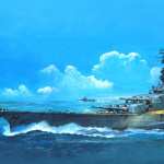 Japanese battleship Yamato hd photos