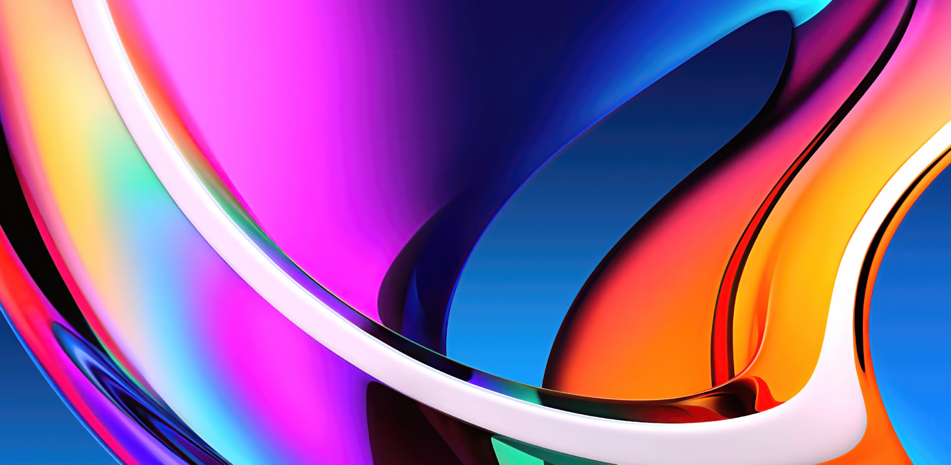 Abstract Apple iMac at 2048 x 2048 iPad size wallpapers HD quality