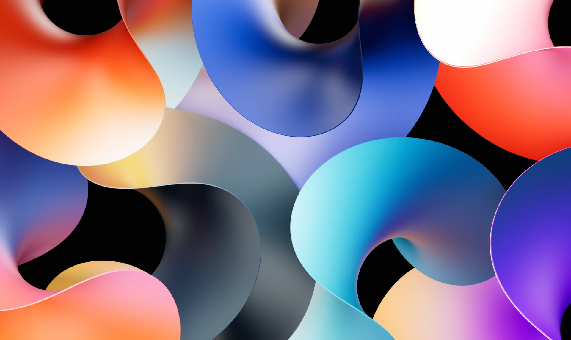 Abstract Colorful gradients at 1152 x 864 size wallpapers HD quality