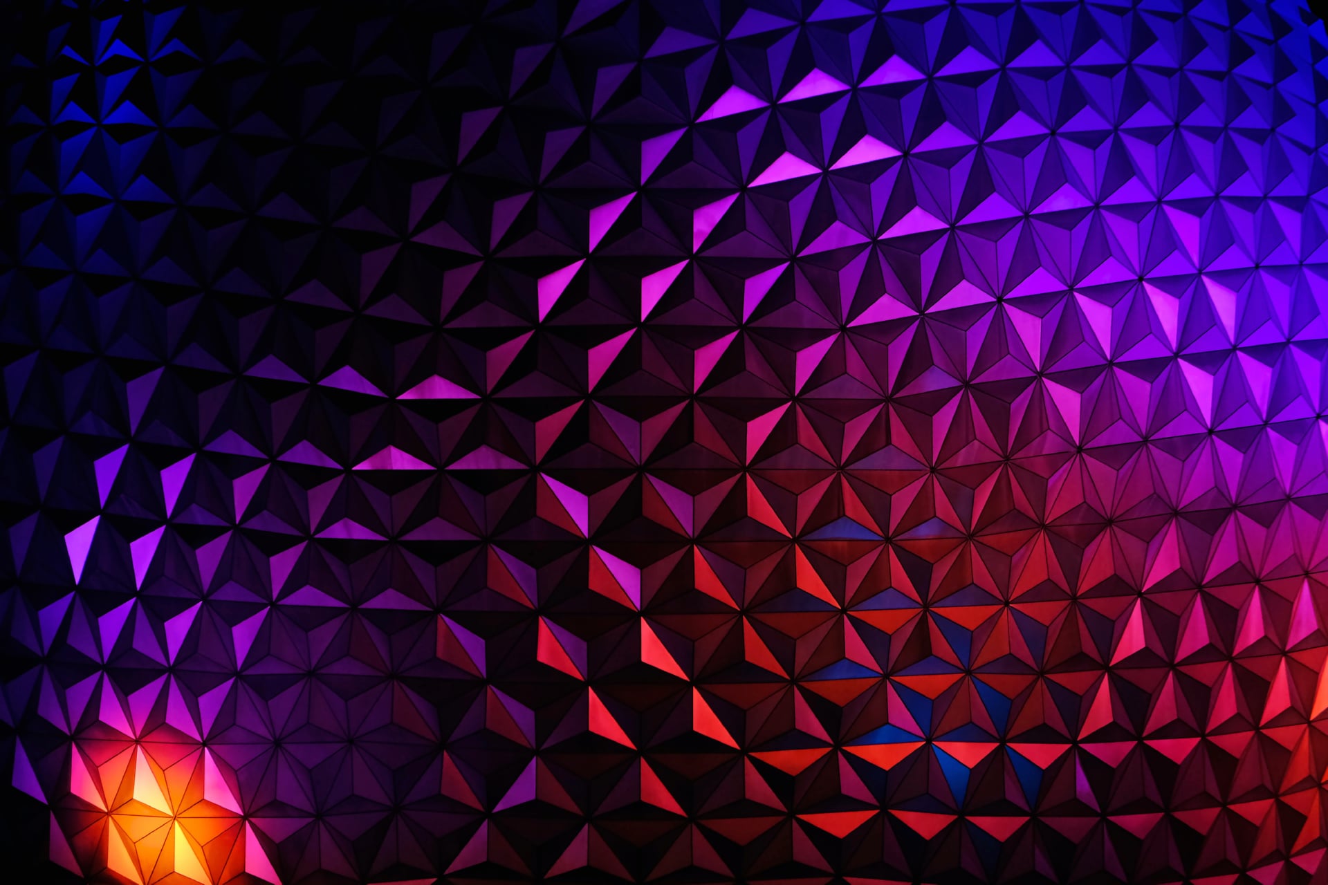 Abstract Epcot at 2048 x 2048 iPad size wallpapers HD quality