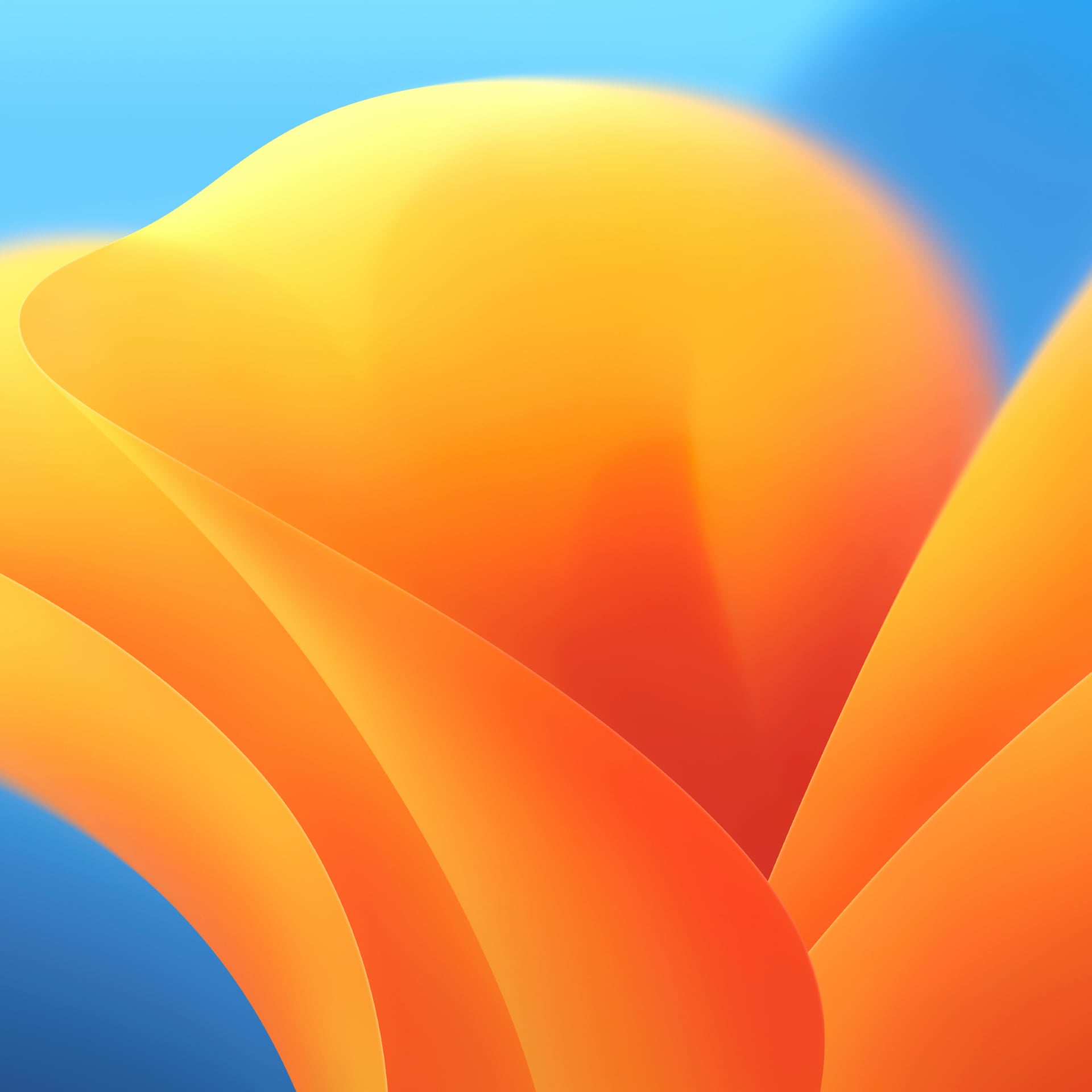 Abstract macOS 13 at 320 x 480 iPhone size wallpapers HD quality