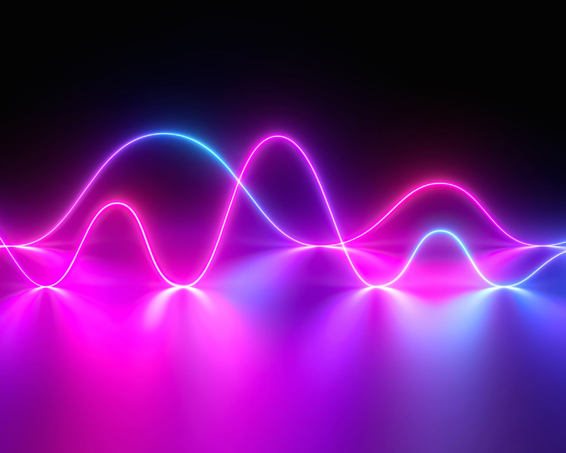 Abstract Neon light at 320 x 480 iPhone size wallpapers HD quality