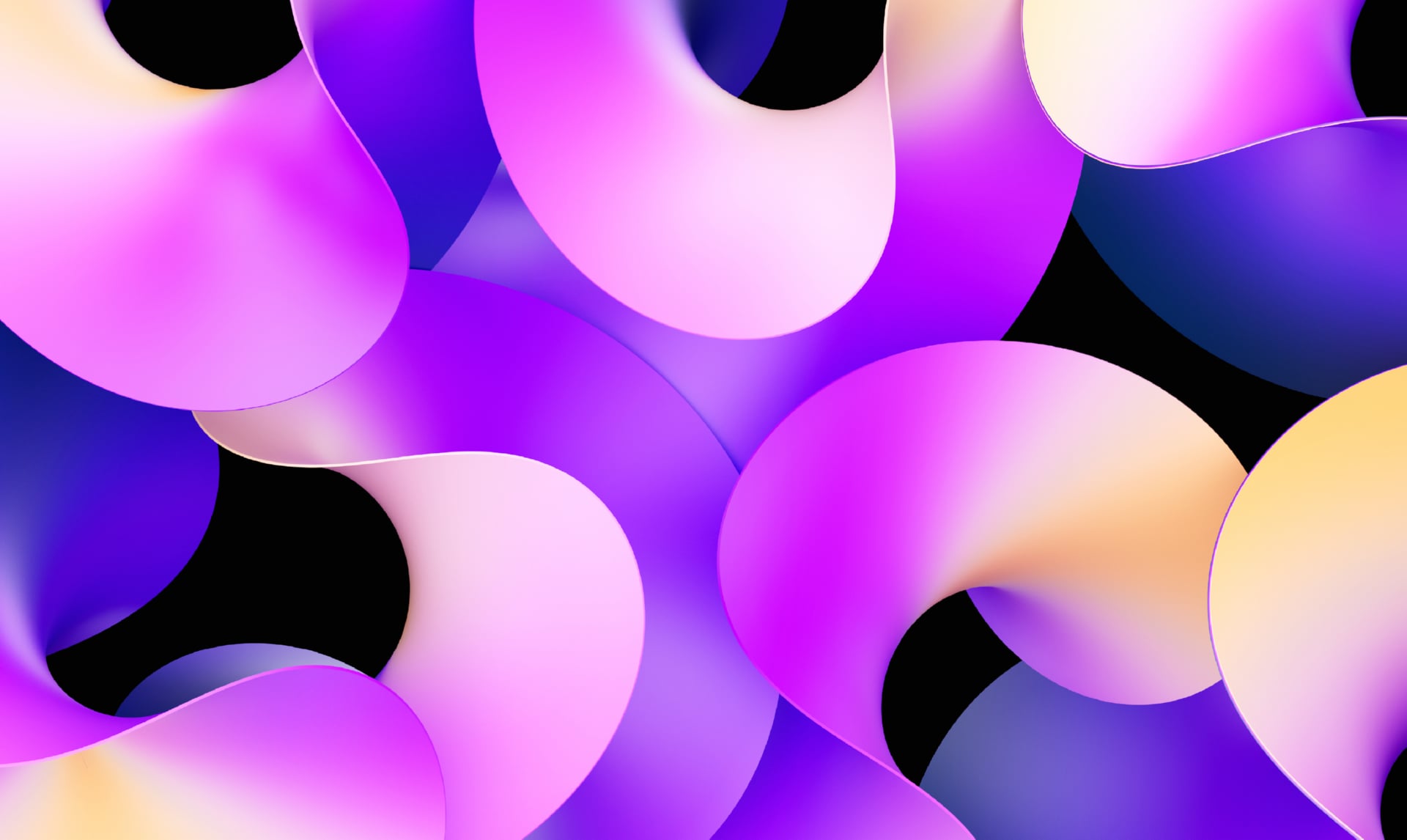 Abstract Purple curves at 320 x 480 iPhone size wallpapers HD quality