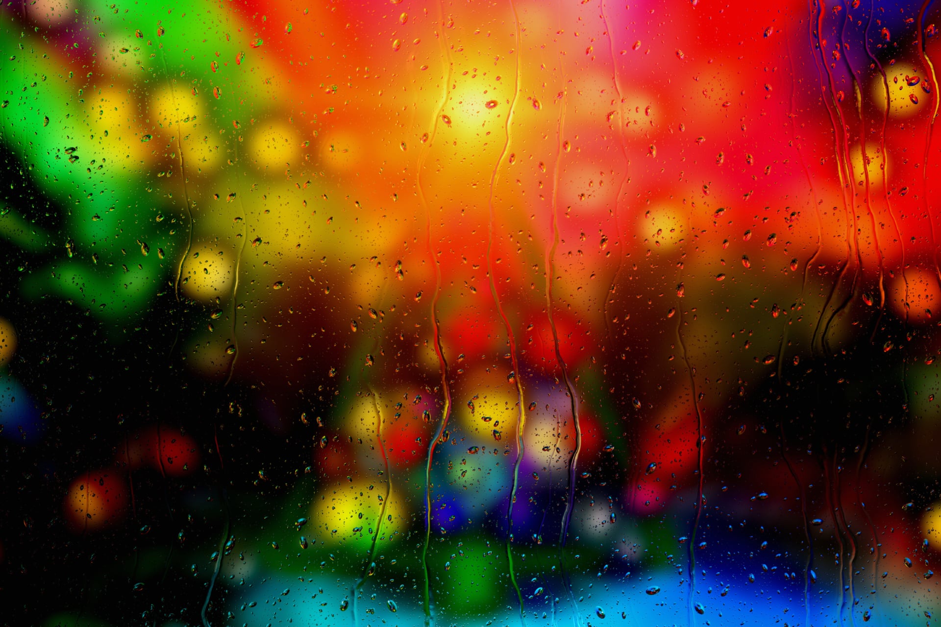 Abstract Rain drops wallpapers HD quality
