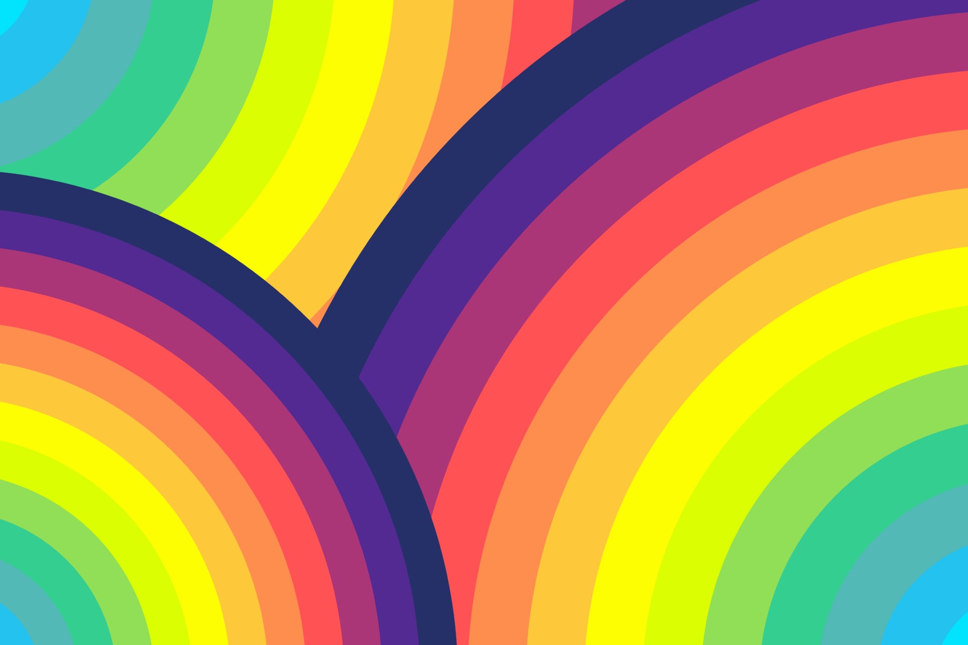 Abstract Rainbow colors at 1600 x 1200 size wallpapers HD quality