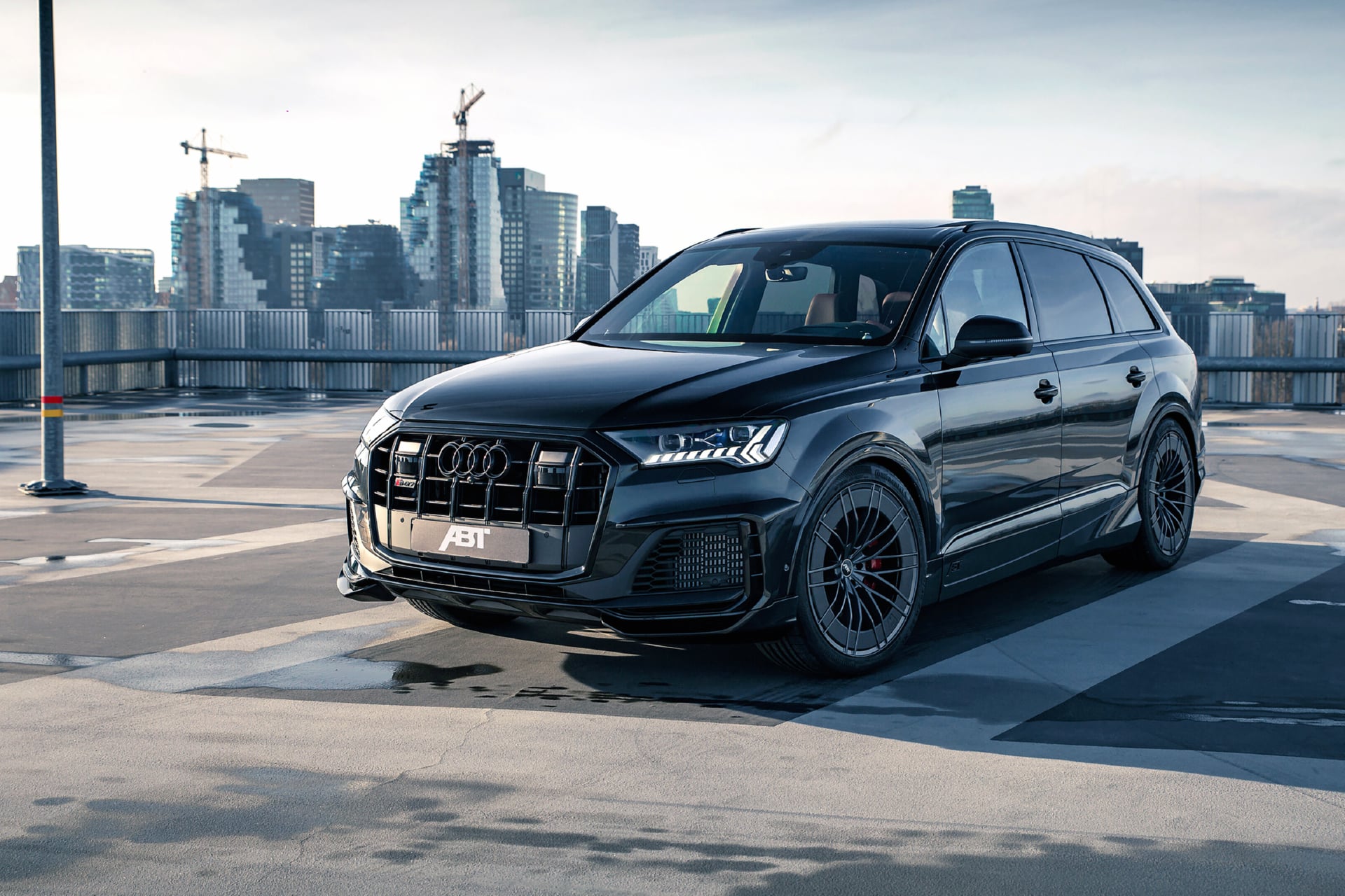 ABT Audi SQ7 TFSI Widebody at 1334 x 750 iPhone 7 size wallpapers HD quality