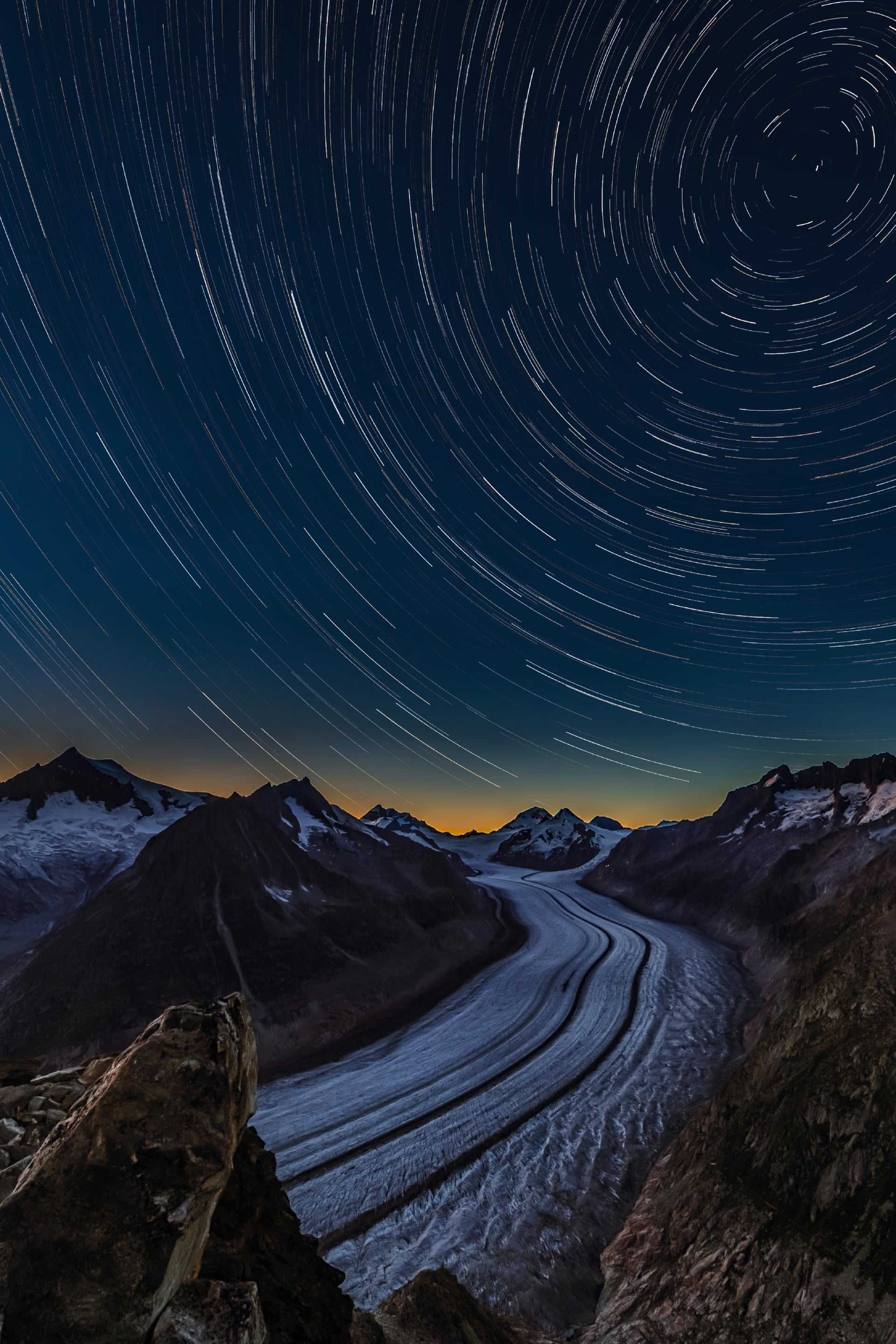 Aletsch Glacier at 750 x 1334 iPhone 6 size wallpapers HD quality