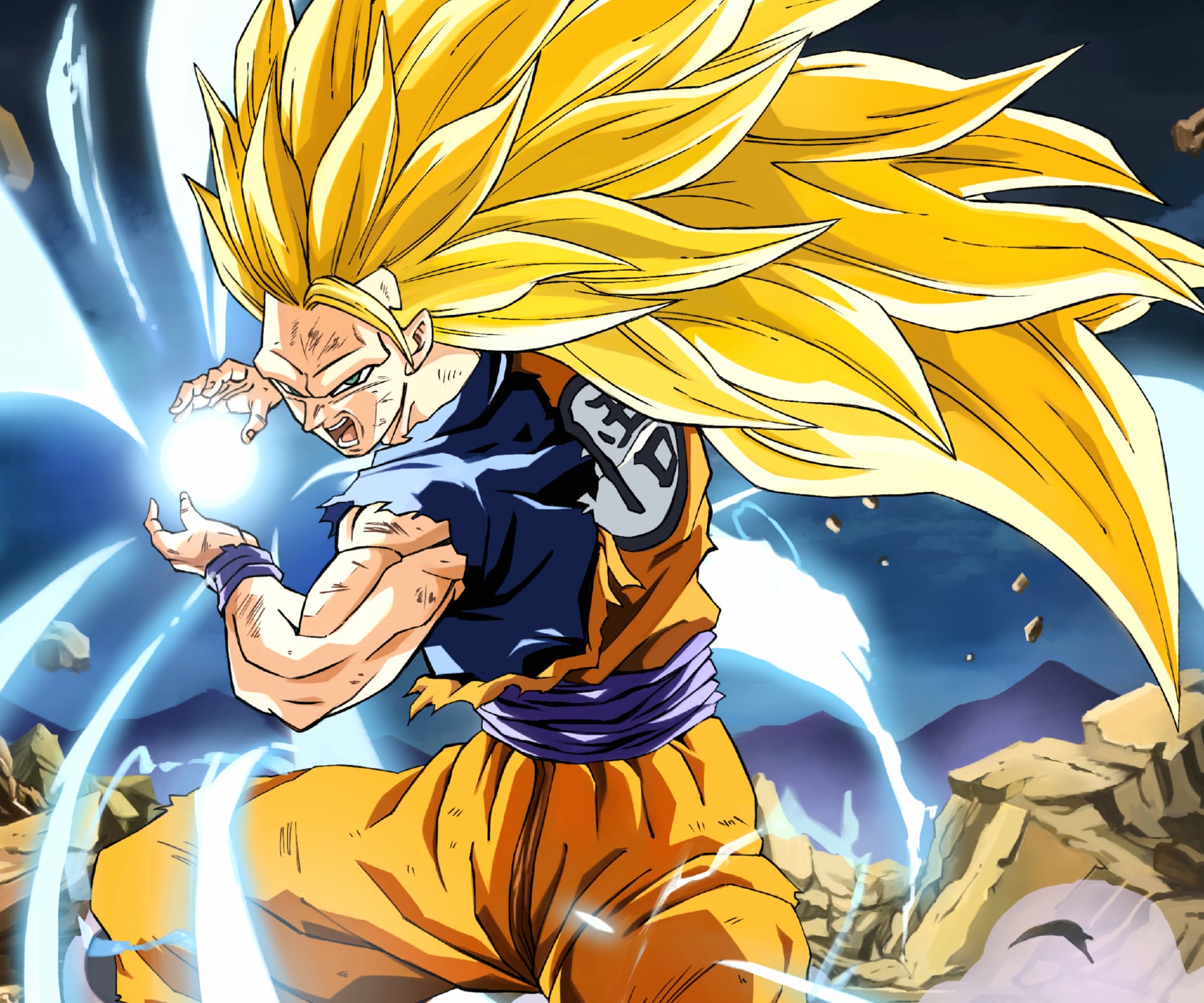 Anime Dragon Ball at 320 x 480 iPhone size wallpapers HD quality