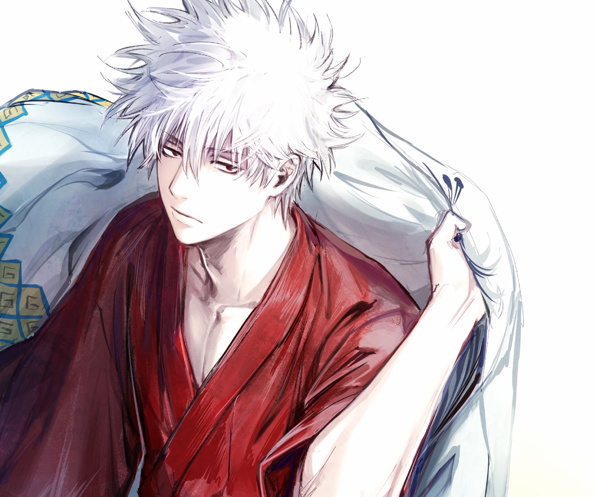 Anime Gintama at 1334 x 750 iPhone 7 size wallpapers HD quality