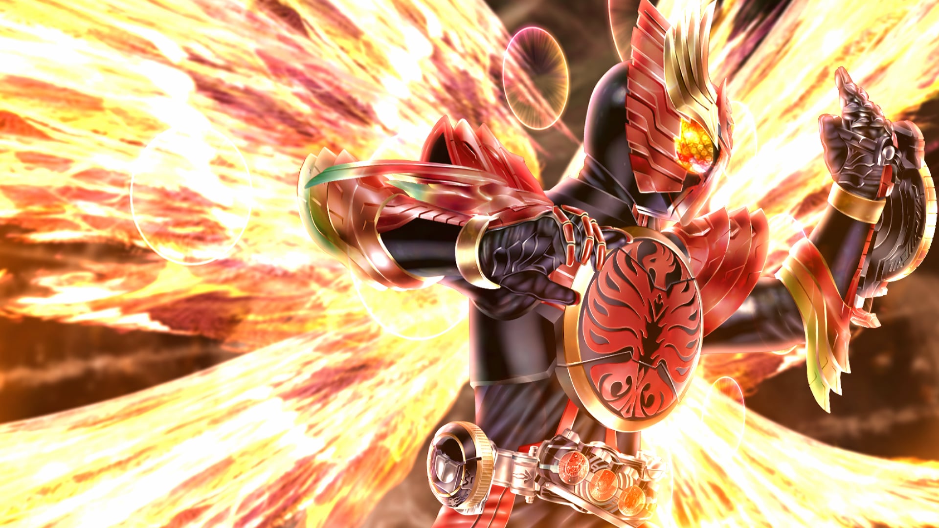 Anime Kamen Rider Ooo at 1600 x 1200 size wallpapers HD quality