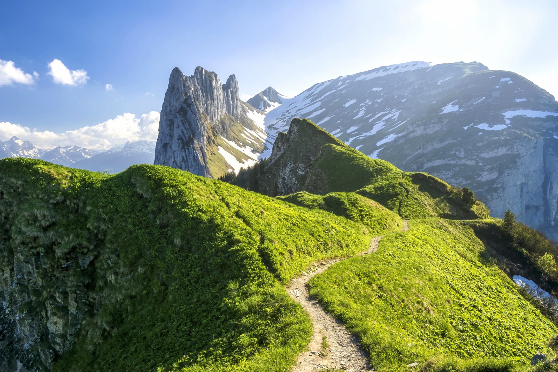 Appenzell Alps at 640 x 1136 iPhone 5 size wallpapers HD quality