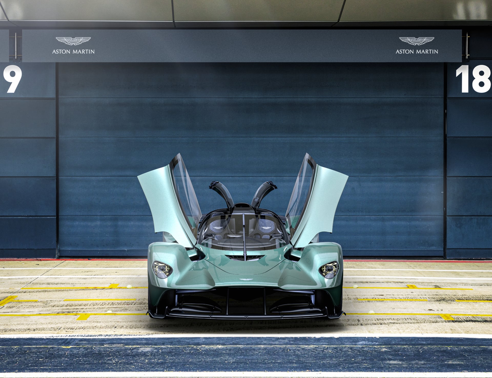 Aston Martin Valkyrie Spider at 1600 x 1200 size wallpapers HD quality