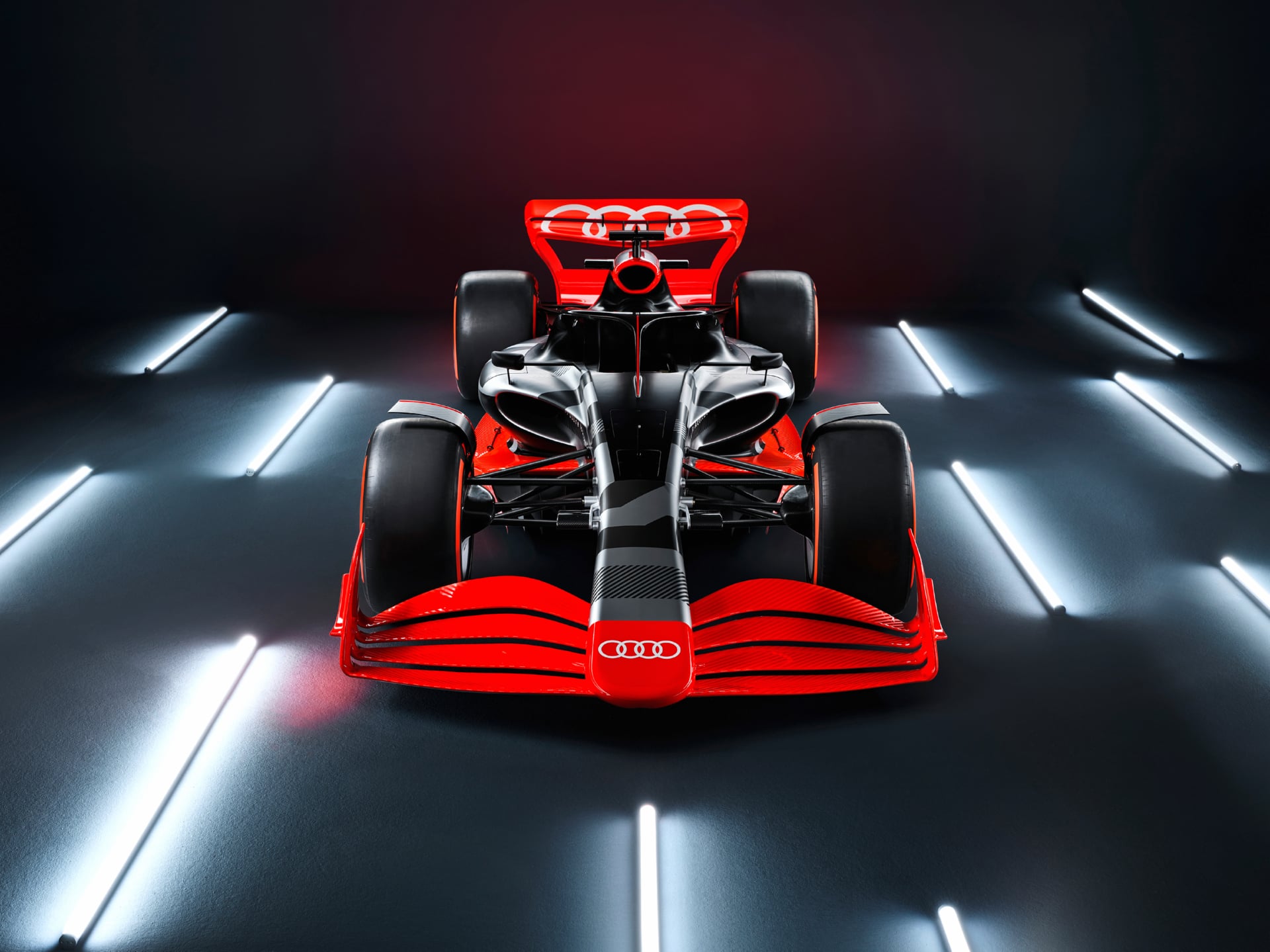 Audi F1 launch livery at 1600 x 1200 size wallpapers HD quality