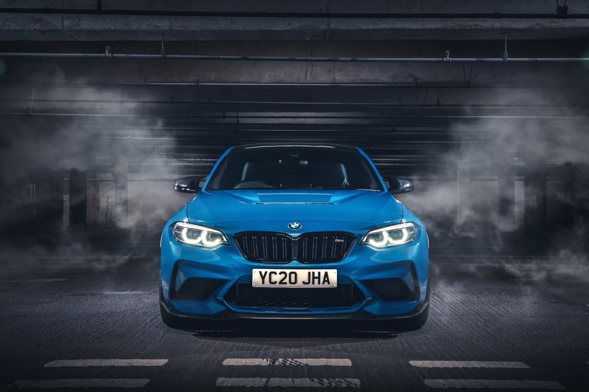 BMW M2 CS at 320 x 480 iPhone size wallpapers HD quality