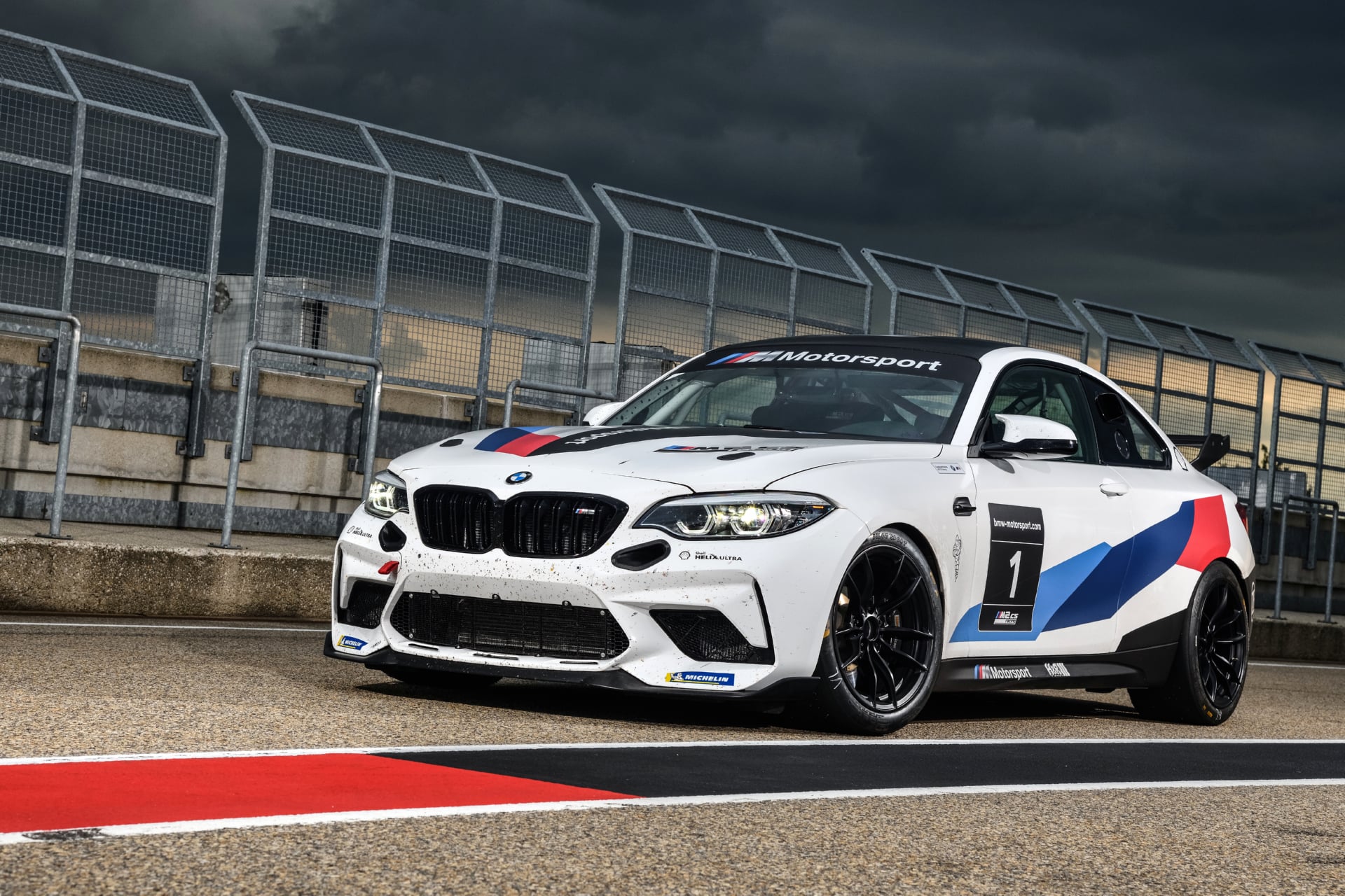 BMW M2 CS Racing at 320 x 480 iPhone size wallpapers HD quality