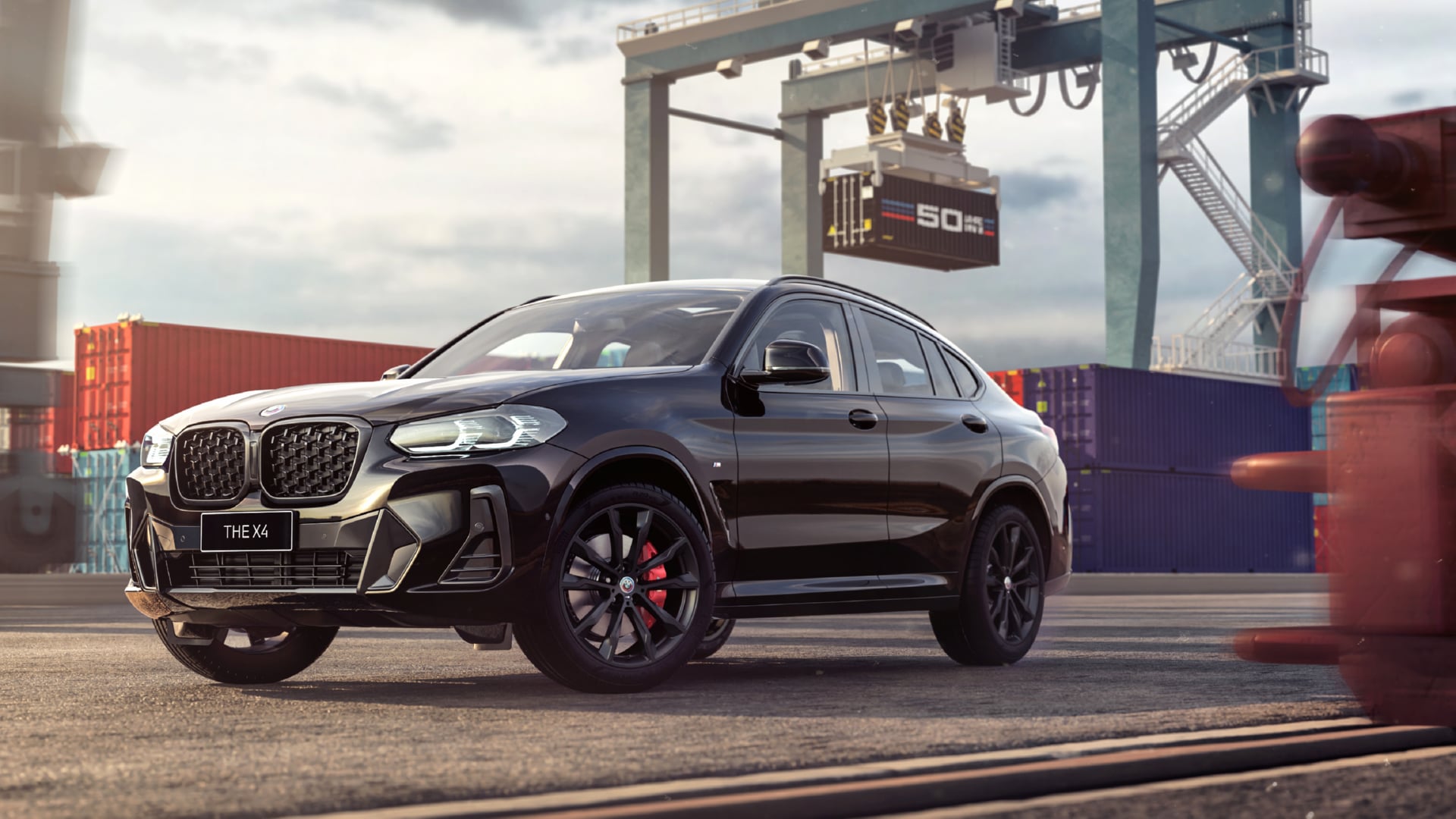 BMW X4 xDrive30d M Sport at 750 x 1334 iPhone 6 size wallpapers HD quality