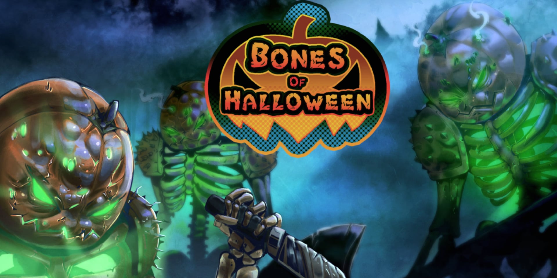 Bones of Halloween at 1152 x 864 size wallpapers HD quality