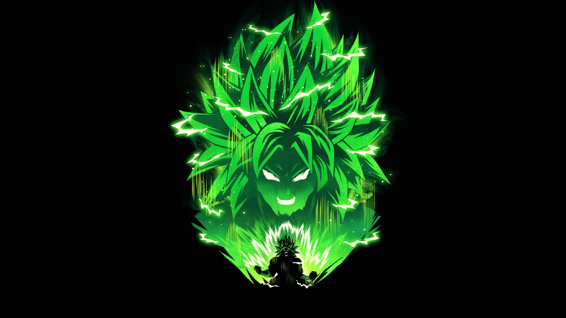 Broly at 2048 x 2048 iPad size wallpapers HD quality