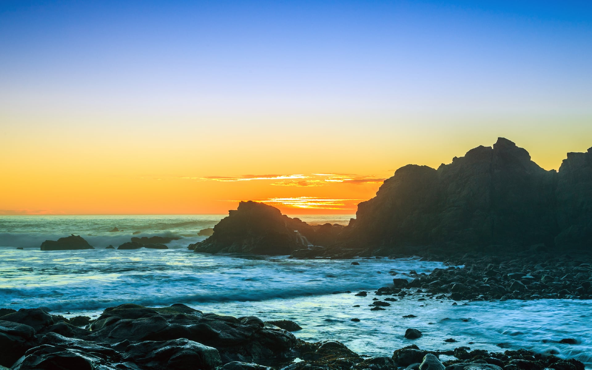 Cape Arago at 320 x 480 iPhone size wallpapers HD quality