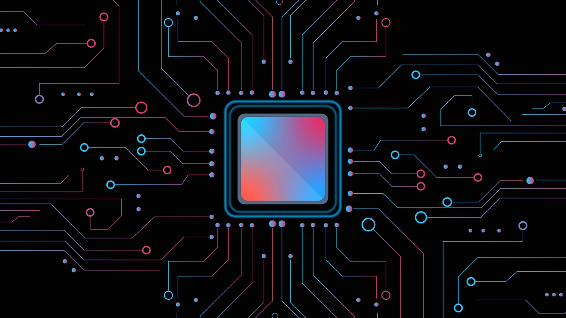 Computer chip at 1334 x 750 iPhone 7 size wallpapers HD quality