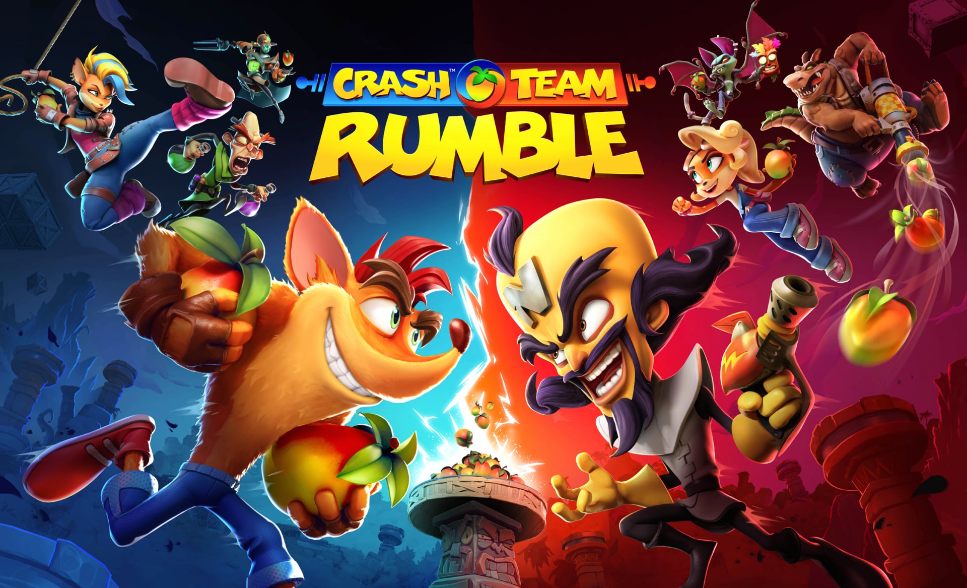 Crash Team Rumble at 640 x 960 iPhone 4 size wallpapers HD quality