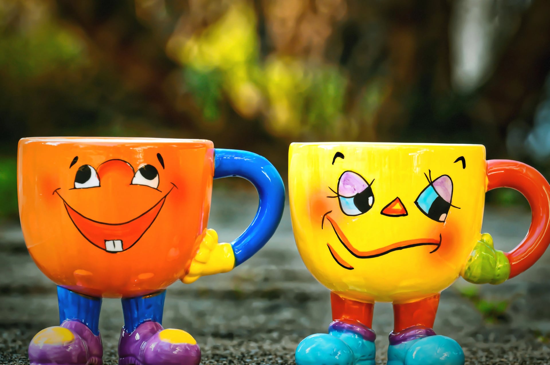 Cute cups at 1152 x 864 size wallpapers HD quality