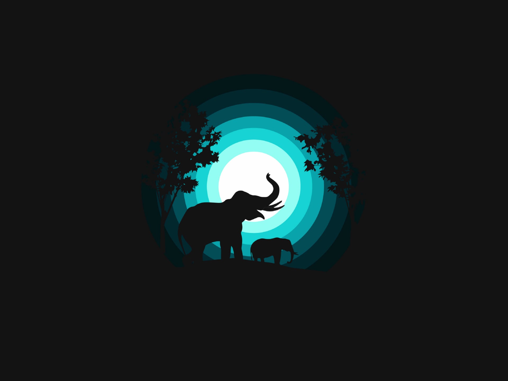 Digital Art Elephant wallpapers HD quality