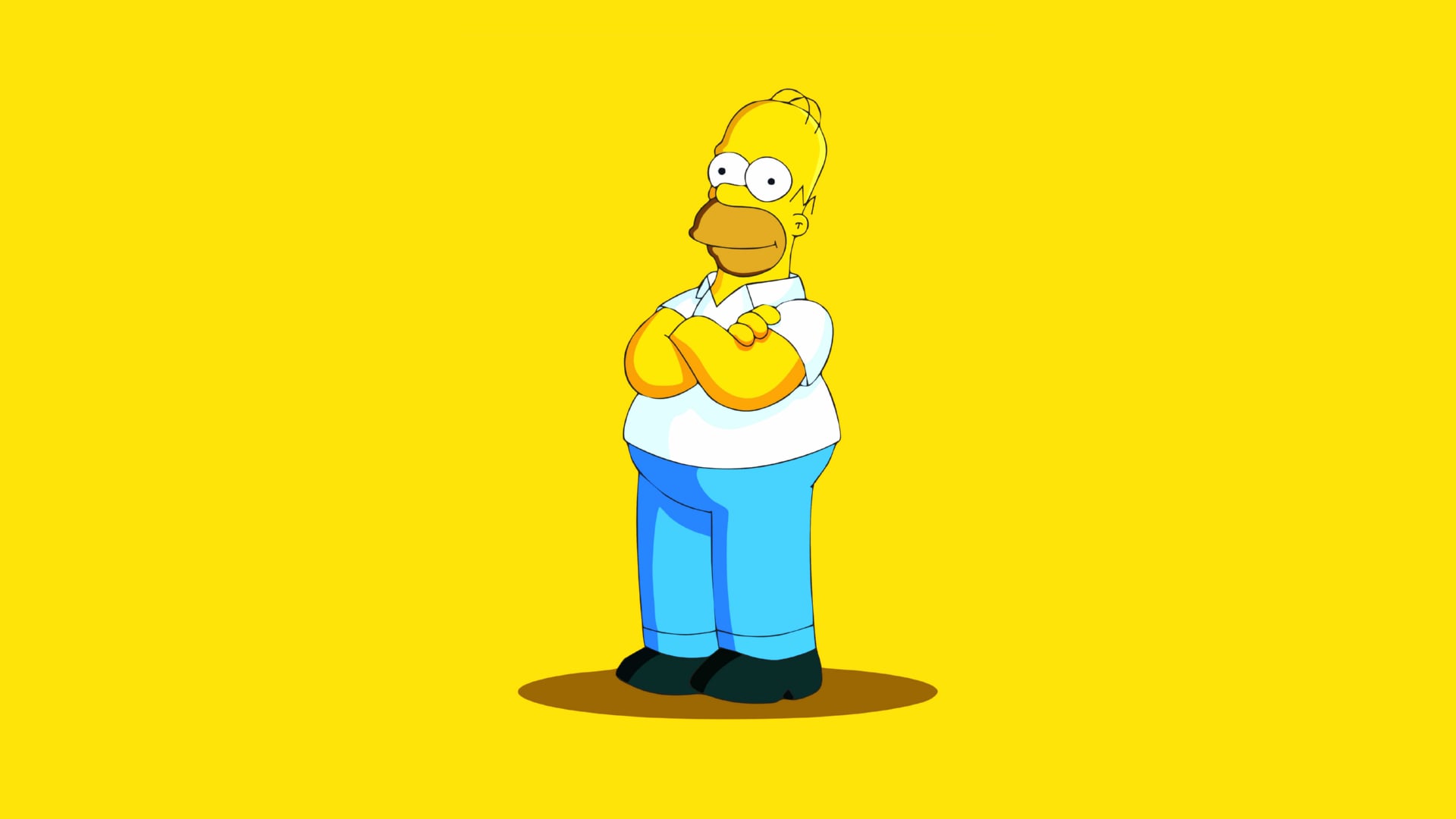 Digital Art Homer Simpson at 1334 x 750 iPhone 7 size wallpapers HD quality