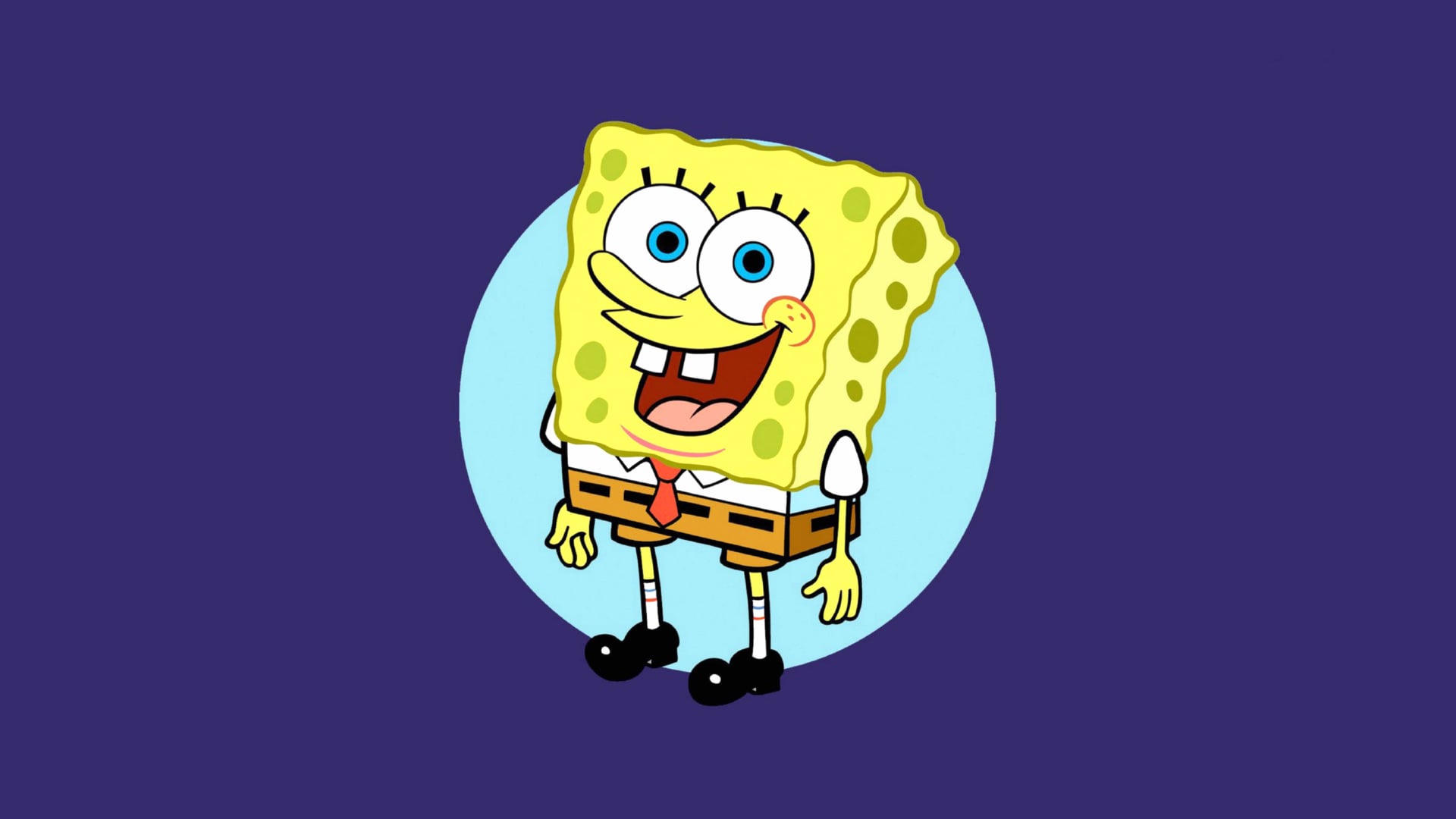 Digital Art SpongeBob smiley face at 1920 x 1080 HD size wallpapers HD quality